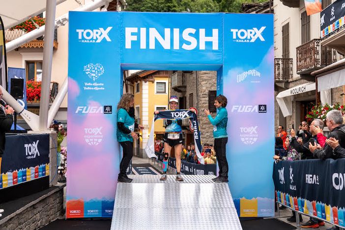 Katharina Hartmuth winner of TOR330 - Tor des Géants® - photo credits Carolina Valsecchi Gillmesiter - Zzam Agency - TOR VDA Katharina Hartmuth winner of TOR330 - Tor des Géants® - photo credits Carolina Valsecchi Gillmesiter - Zzam Agency - TOR VDA