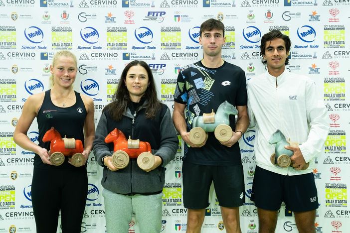 Da sx: Tsygourova, Cè, Malgaroli, Rahmani