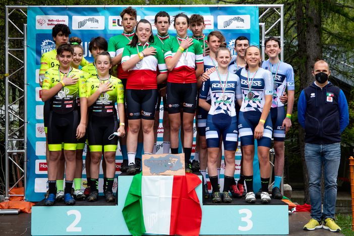 Ciclismo: Ai Valtellinesi del Melavi' Tirano Bike A.S.D il Campionato Italiano Team Relay per società 2021