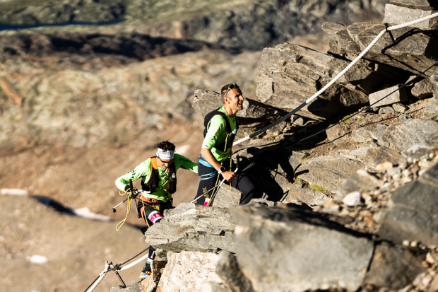 Franco Colle e Tadei Pivk vincitori MonteRosa SkyMarathon (foto iancorless)
