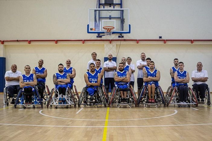 Basket in carrozzina. Sabato 31 agosto via all'Europeo in Polonia