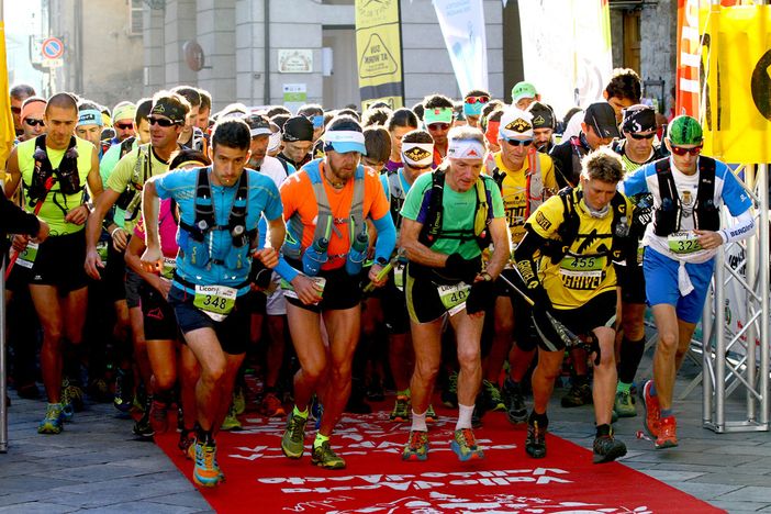 La partenza del Licony trail 2018 (foto credit Acmediapress)