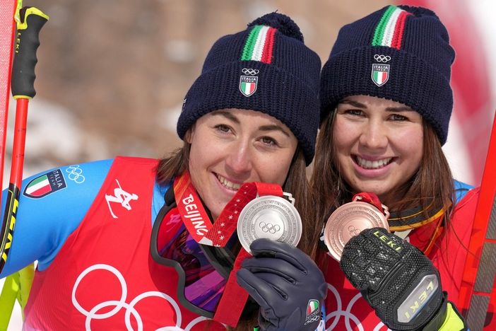 Sofia Goggia e Nadia Delago Sofia Goggia e Nadia Delago