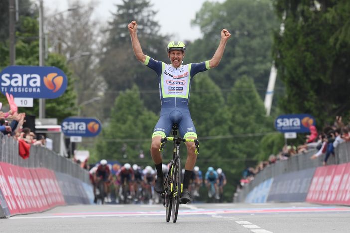 GIRO D'ITALIA: TACO VAN DER HOORN VINCE LA TAPPA 3 FILIPPO GANNA CONSERVA LA MAGLIA ROSA GIRO D'ITALIA: TACO VAN DER HOORN VINCE LA TAPPA 3 FILIPPO GANNA CONSERVA LA MAGLIA ROSA