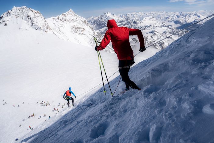 Una Monte Rosa SkyMarathon epica con cieli azzurri e tanta neve. ©iancorless.com