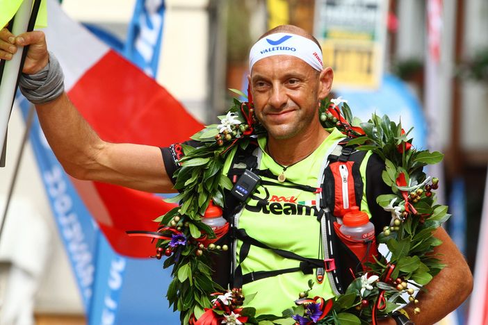 Bosatelli all'arrivo nel 2017