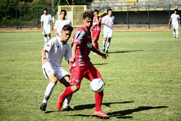 Leonardo Battilani (a sn) in azione Leonardo Battilani (a sn) in azione