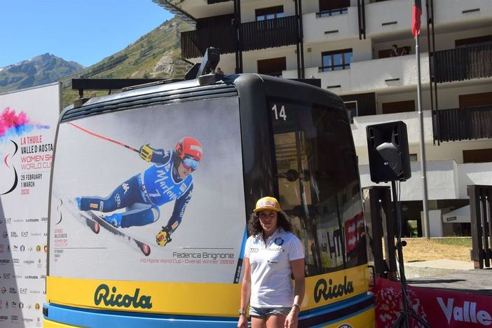 Non ce l'ha fatta Federica Brignone