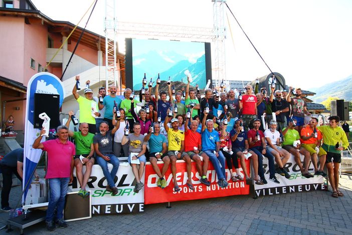 I finisher dell'edizione 2018 del Grivola Trail