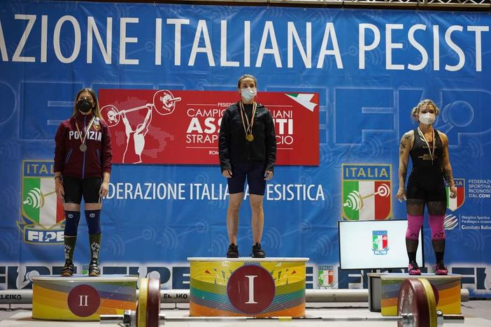 Pesistica: Noemi Kraia agli italiani assoluti alza il bronzo