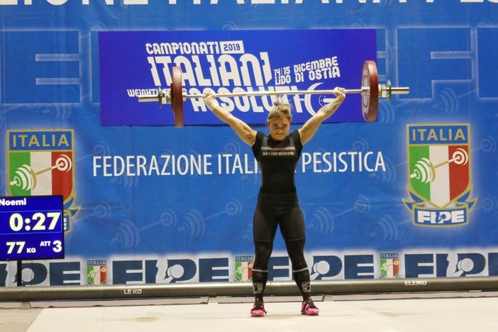 Pesistica: Noemi Kraja d’Argento alla Finale nazionale degli Italiani Assoluti