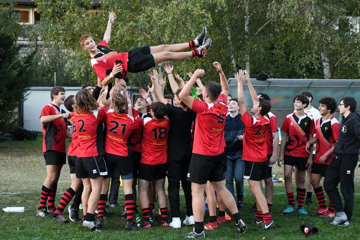 Rugby: Spettacolari gli U17 Stade Rugby: Spettacolari gli U17 Stade