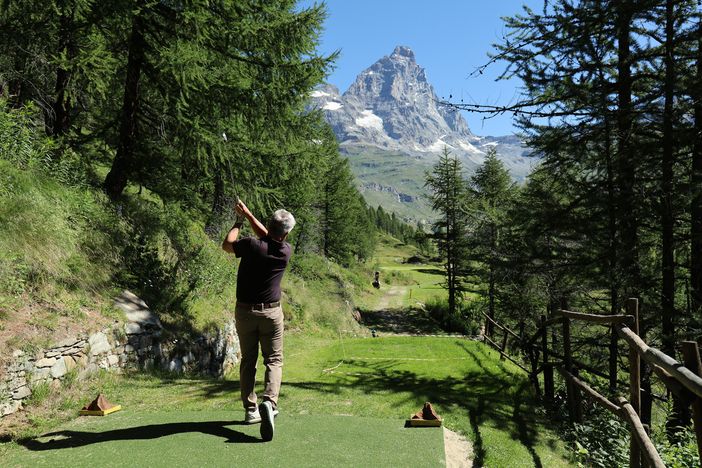 Ripristinato il green del Golf Club del Cervino