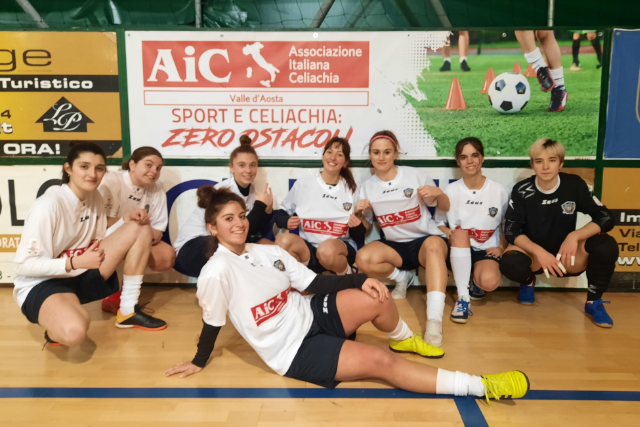 Calcio a 5 femminile: sport e celiachia non conoscono ostacoli Calcio a 5 femminile: sport e celiachia non conoscono ostacoli