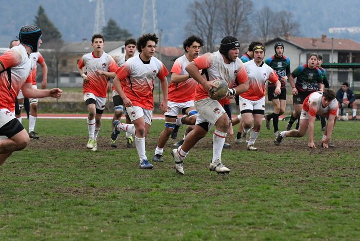 Rubgy: Stade Valdôtain Under 18 supera l'URPA per 38-5