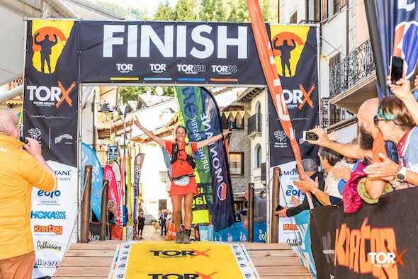 Anouk Baars al traguardo - ph. Simone Fortuna Anouk Baars al traguardo - ph. Simone Fortuna