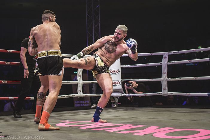 Michelo Mastromatteo in azione