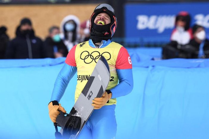 PECHINO 2022: Visintin corona il sogno di una vita, bronzo nello snowboardcross