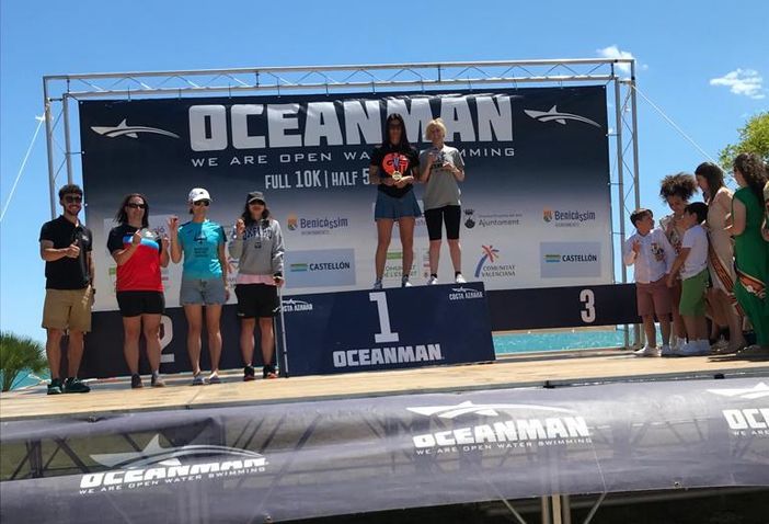 Nuoto: Per Marie Claire Deanoz un bronzo che brilla come l'oro Nuoto: Per Marie Claire Deanoz un bronzo che brilla come l'oro