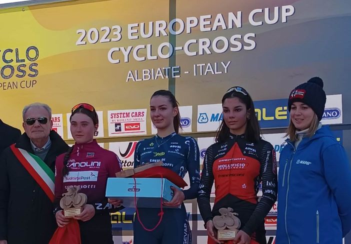 Ciclismo: Careri e Cottin si classificano primi, Giangrasso terza nella tappa di European Cup di Albiate