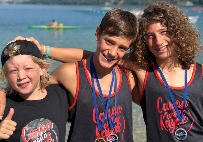 Nella foto da sinistra: Sebastiano Mazzei, Edoardo Pogliotti e Lorenzo Imperato