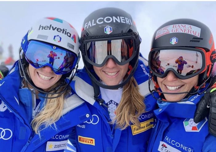 Si è concluso il raduno a Les Deux Alpes di Brignone, Goggia e Bassino