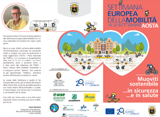 Ciclismo: pomeriggio in piazza Chanoux, ad Aosta, sabato 18 settembre