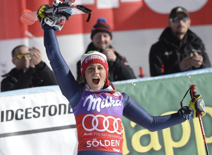 Ancora una medaglia d'oro per Federica Brignone Ancora una medaglia d'oro per Federica Brignone