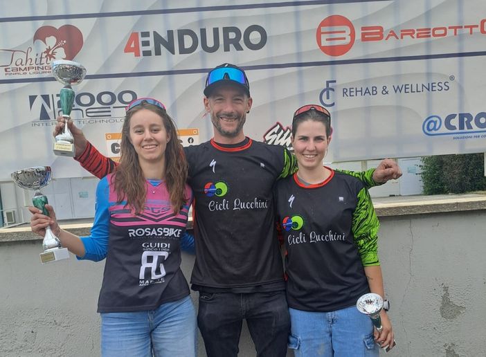 Emilie Polo vince la tappa del 4Enduro Series di Pogno (NO)