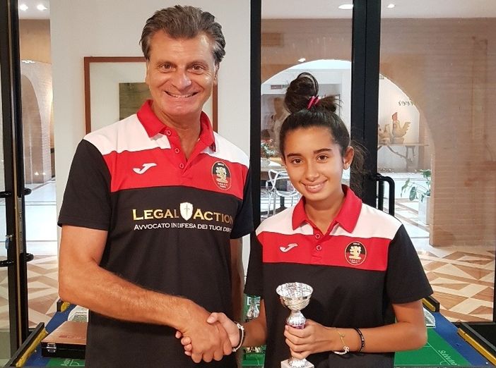 Julia Filippella insieme a Orlando Navarra