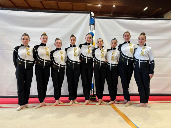 Ritmica: Sveva Ottobon e Ilaria Bertoncin vincono ad Alba Ritmica: Sveva Ottobon e Ilaria Bertoncin vincono ad Alba