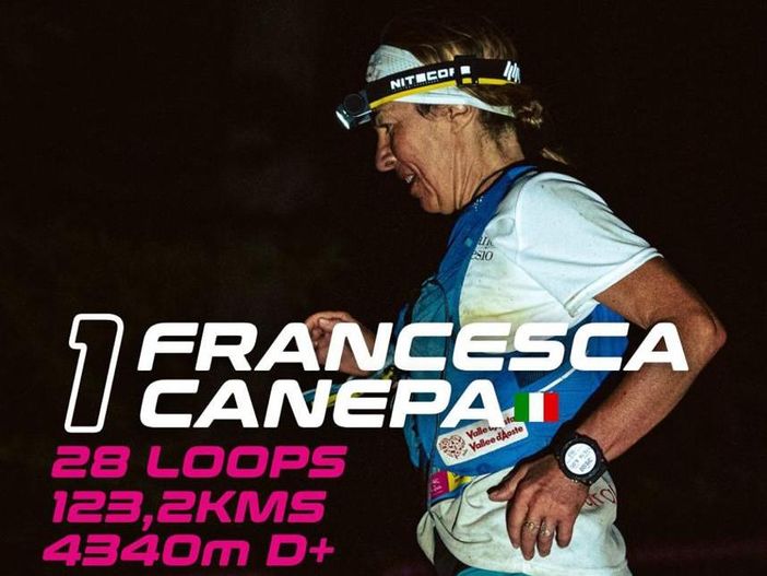 Canepa regina delle 24 ore: vittoria assoluta alla Crazy Loops di La Rosière Canepa regina delle 24 ore: vittoria assoluta alla Crazy Loops di La Rosière