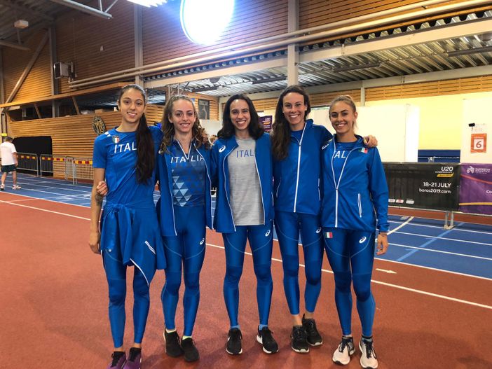 Atletica: Eleonora Foudraz nona con la staffetta azzurra 4x400 Atletica: Eleonora Foudraz nona con la staffetta azzurra 4x400