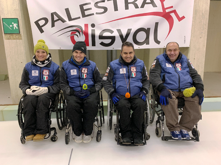 Curling integrato: Una giornata di campionato tutta rossonera per la Disval Curling integrato: Una giornata di campionato tutta rossonera per la Disval
