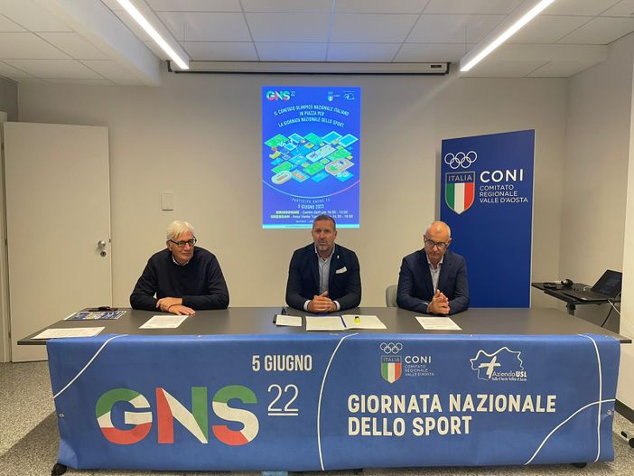 Al centro Jean Dondeyna, presidente Coni VdA Al centro Jean Dondeyna, presidente Coni VdA