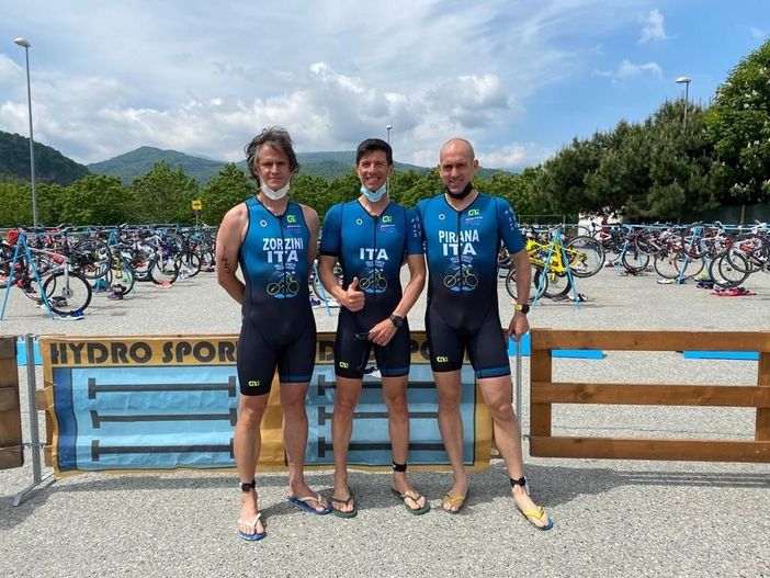 Gli atleti di Valdigne Triathlon presenti in gran numero con ottimi risultati alle più importanti manifestazioni italiane