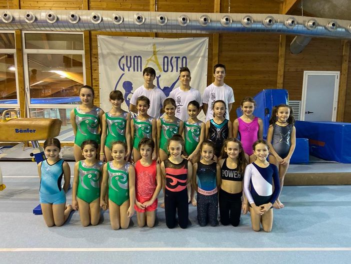 Ginnastica: La Gym-Aosta  impegnata su 5 fronti tra artistica e ritmica