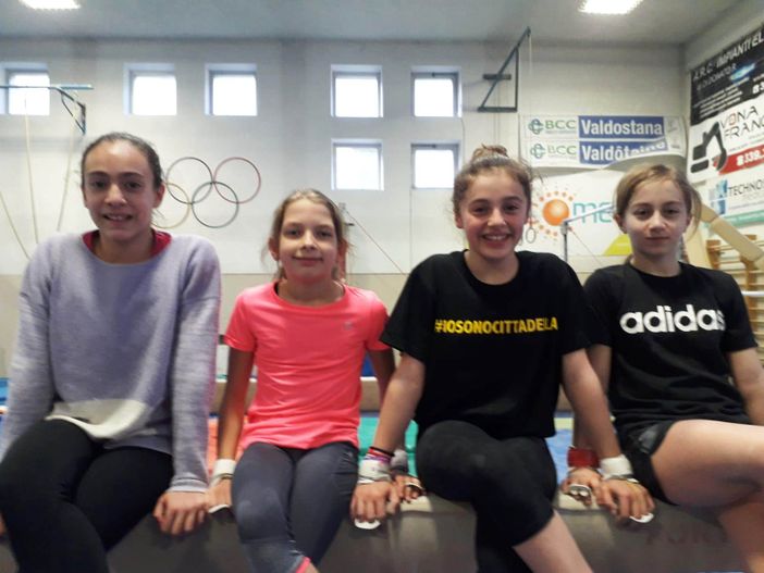 Giulia Chiumello, Adelina Bulat, Giulia Barbato, Elisa Raso Giulia Chiumello, Adelina Bulat, Giulia Barbato, Elisa Raso