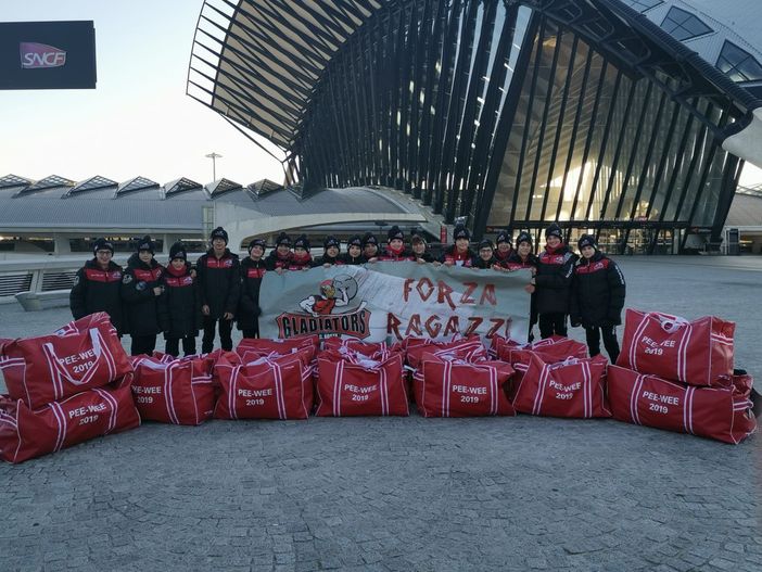 Hockey ghiaccio: I Gladiators Under 13 in trasferta in Quebec