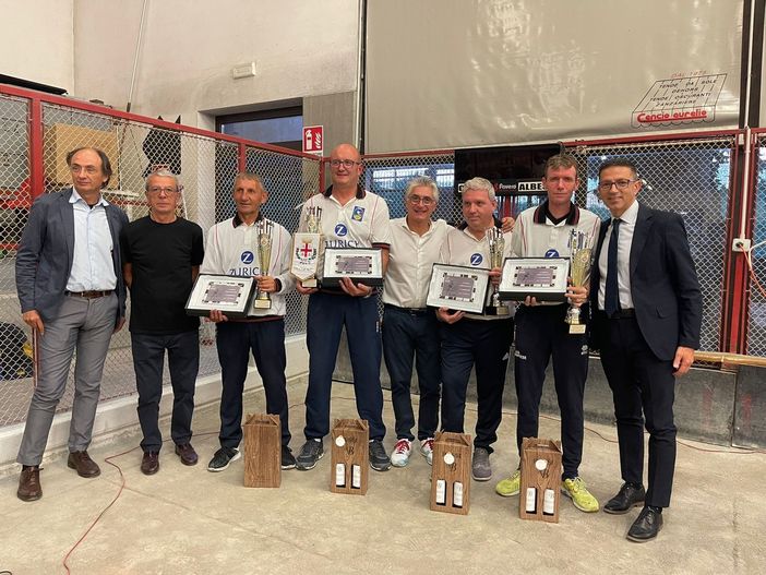 La premiazione dell'Aostana