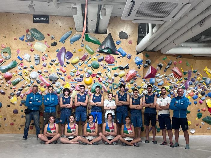 Gli azzurrini di arrampicata ai blocchi di partenza per i mondiali giovanili di Seoul 2023 Gli azzurrini di arrampicata ai blocchi di partenza per i mondiali giovanili di Seoul 2023