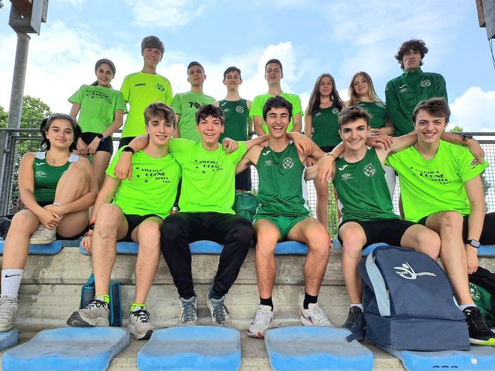 Gli Allievi dell'Atletica Cogne Gli Allievi dell'Atletica Cogne