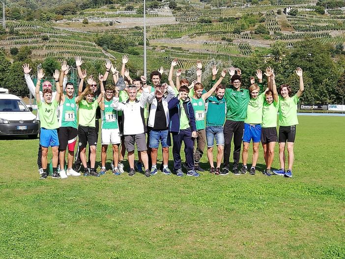 Atletica: Grandi i verdi della Cogne. Storico ottavo posto Atletica: Grandi i verdi della Cogne. Storico ottavo posto