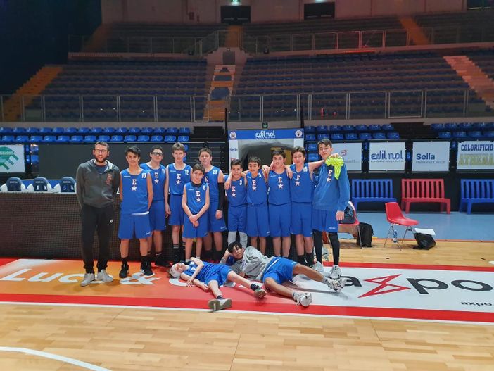 Basket: U14, Eteila sconfitta a Biella ma il gioco c'è