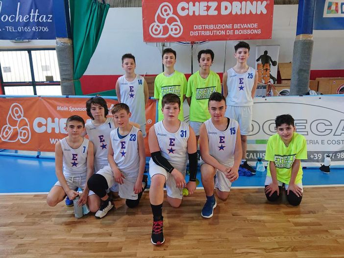 La formazione Under 13 dell'Eteila