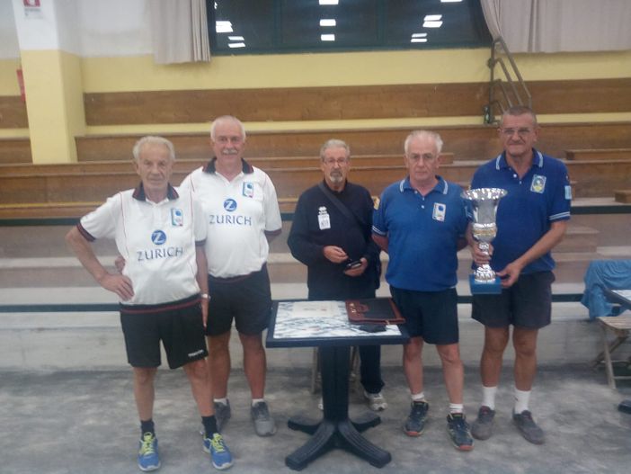 Bocce: Secondo posto per l'Aosta a Rivara