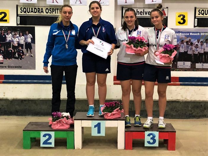 Terzo gradino per le nostre Elisa Bulla e Alessia Costanzo Terzo gradino per le nostre Elisa Bulla e Alessia Costanzo