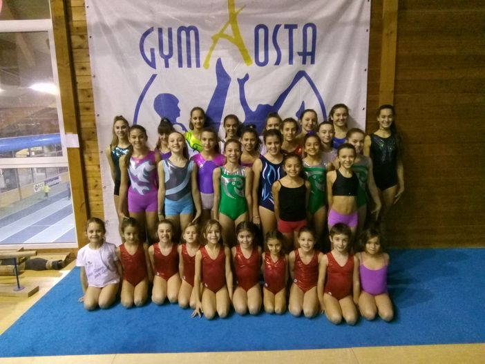 Ginnastica: Lo squadrone della Gym-Aosta a Tortona con 30 ginnaste