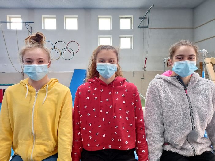 Vittoria Ramanzin, Fatima Rosset e Sofia Chiumello