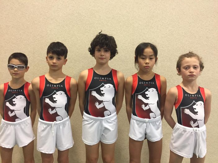 Eric Mombelli, Riccardo Durello, Gabriel Fuccio, Kien Fogliadini e Devis Massari